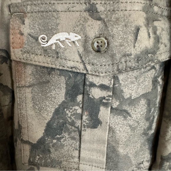 NWT Natural Gear Outdoorsman Button Up Flannel Shacket XL - Hunting Fishing Camo - Picture 4 of 8